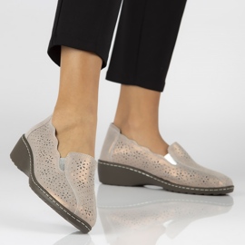 Pantofi Filippo DP754 / 20 Go Gold roz de aur galben 1