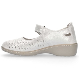 Pantofi Filippo DP1319 / 20 Si Silver argint gri 7