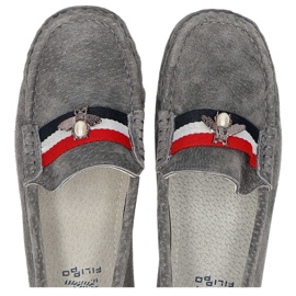 Pantofi Filippo DP1406 / 20 Gr Gri 1