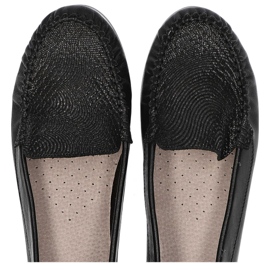 Mocasini Filippo 10016 Tejus negru + Black Snake 1