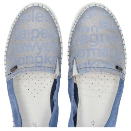 Filippo 10120 Citi Jeans + V. Jeans mocasini albastru 2