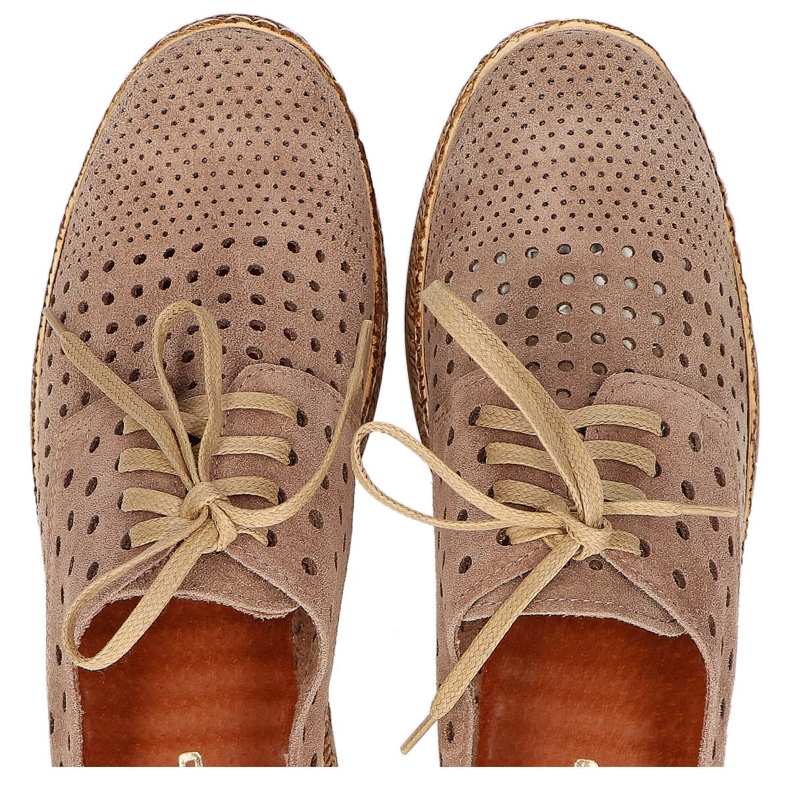 Pantofi Filippo 20071 Velour Taupe maro 1 Pantofi Filippo 20071 Velour Taupe maro 1