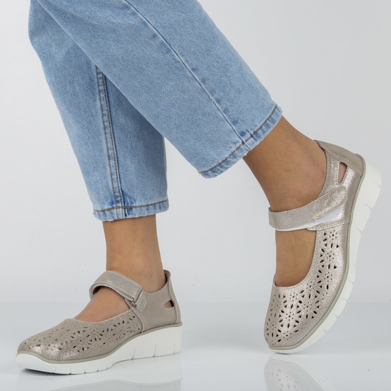 Pantofi Filippo DP640 / 20 Si Silver argint 2