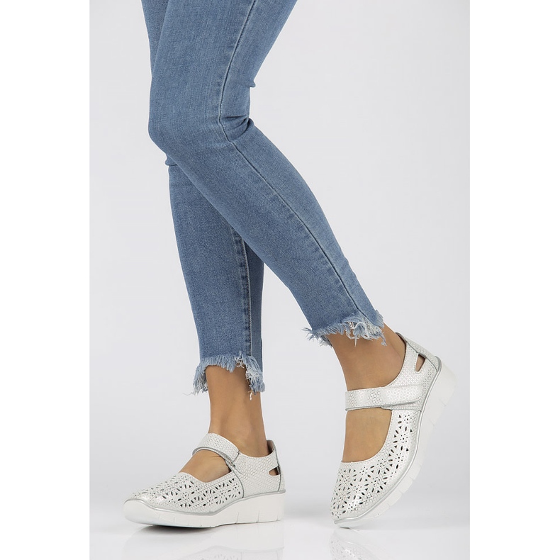 Filippo DP640 / 20 Wh Pantofi albi mici 1