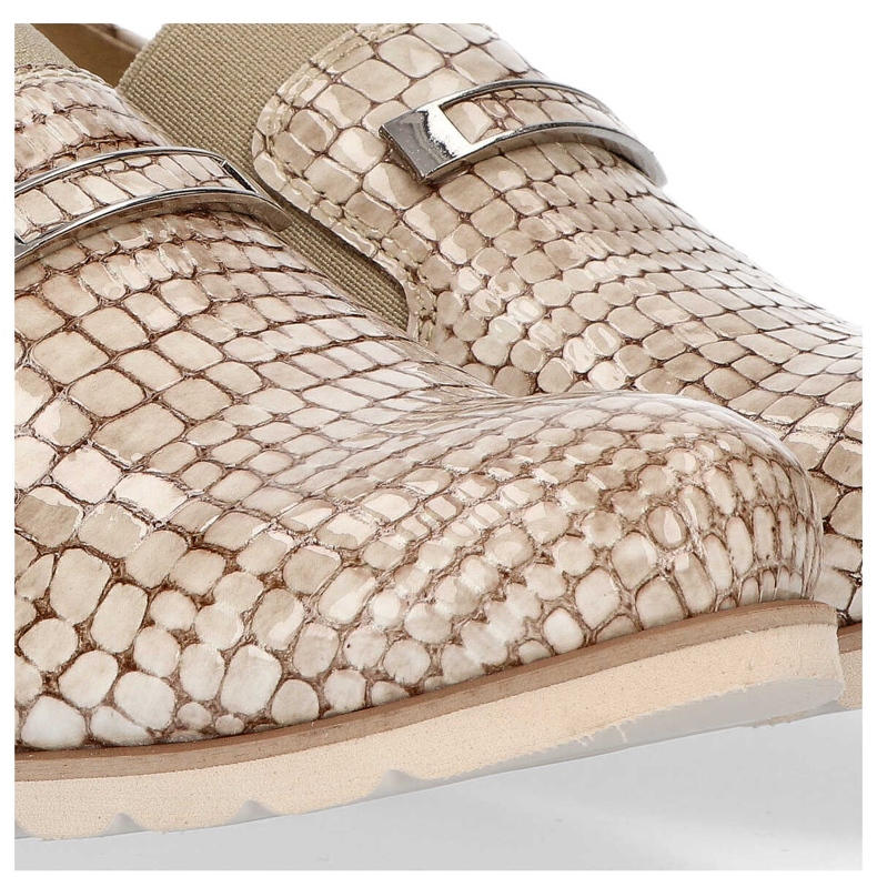 Pantofi Filippo 010 Beż K8 bej 2 Pantofi Filippo 010 Beż K8 bej 2