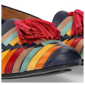 Filippo 04016-17 / 00-5 Pantofi bleumarin albastru marin multicolor 3