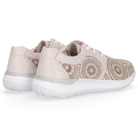 Pantofi din piele Filippo DP201 / 20 Pi roz 6