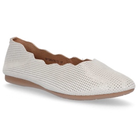 Pantofi Filippo DP1260 / 20 Si Silver argint gri 4