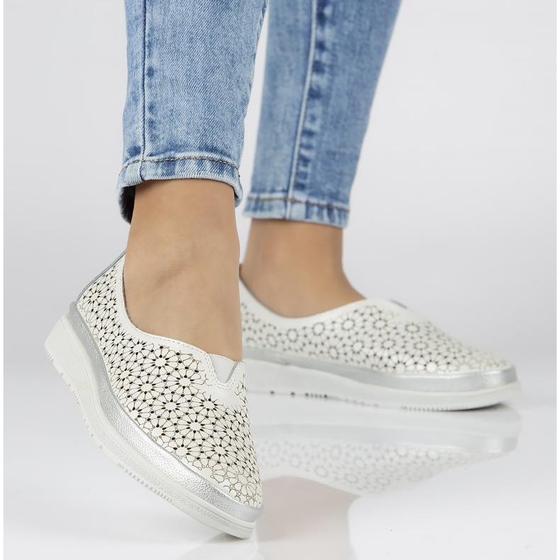 Filippo DP1400 / 20 Wh Pantofi albi kaki verde 1 Filippo DP1400 / 20 Wh Pantofi albi kaki verde 1