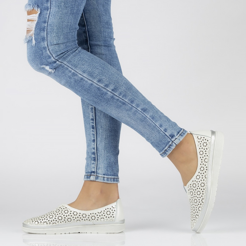 Filippo DP1400 / 20 Wh Pantofi albi kaki verde 2 Filippo DP1400 / 20 Wh Pantofi albi kaki verde 2