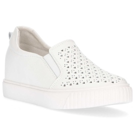 Filippo DP1398 / 20 Wh Pantofi albi mici 2