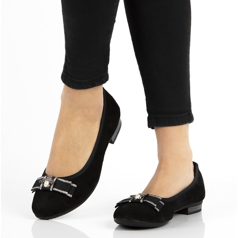 Pantofi Filippo DP1214 / 20 Bk Black negru 1