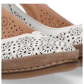 Sandale albe Filippo DP753 / 20 Wh 2