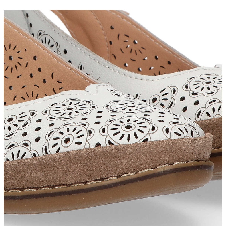 Sandale albe Filippo DP753 / 20 Wh 2