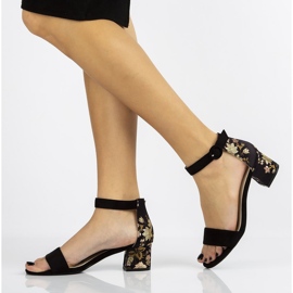 Sandale Filippo DS1283 / 20 Bk negre negru 1