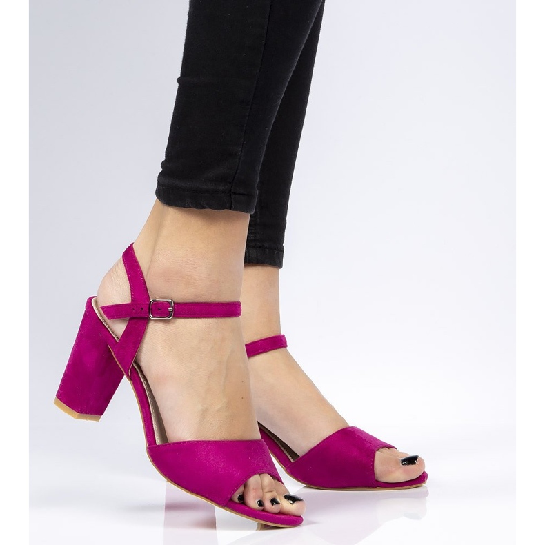 Sandale Filippo DS777 / 20 Fh Fuchsia roșu roz 2