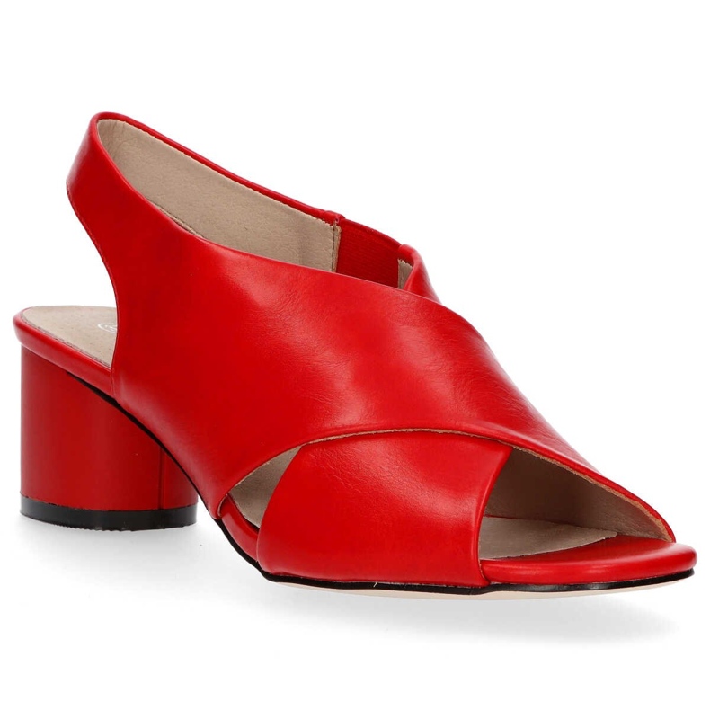 Sandale roșii Filippo DS1290 / 20 Rd roșu 1