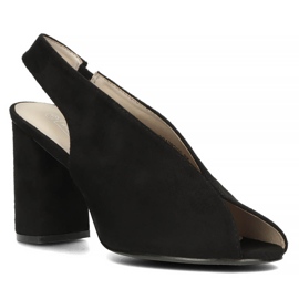 Filippo DS1292 / 20 Bk Sandale negre negru 2 Filippo DS1292 / 20 Bk Sandale negre negru 2