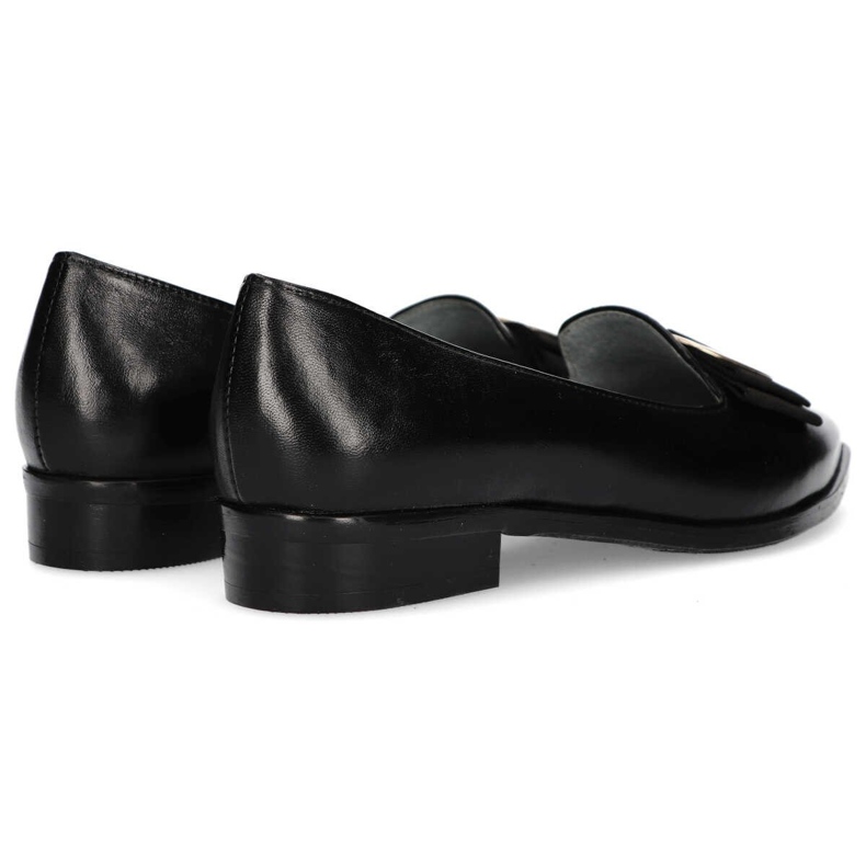 Pantofi Filippo 1344 Oro black grain negru 1