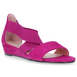 Sandale Filippo DS1363 / 20 Fh Fuchsia violet roz 2