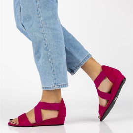 Sandale Filippo DS1363 / 20 Fh Fuchsia violet roz 1