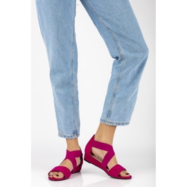 Sandale Filippo DS1363 / 20 Fh Fuchsia violet roz 3