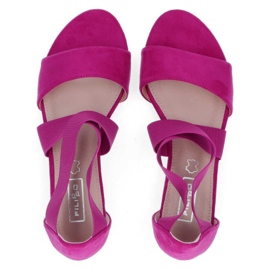 Sandale Filippo DS1363 / 20 Fh Fuchsia violet roz 5