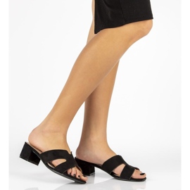 Filippo DK1358 / 20 Bk papuci negri negru 1