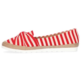 Pantofi roșii Filippo DP1368 / 20 Rd roșu albastru 5
