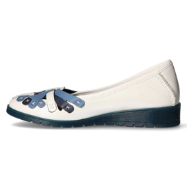 Filippo 04500-11 / 00-0 pantofi albi 2