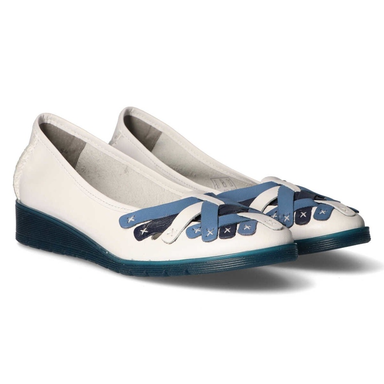 Filippo 04500-11 / 00-0 pantofi albi 1