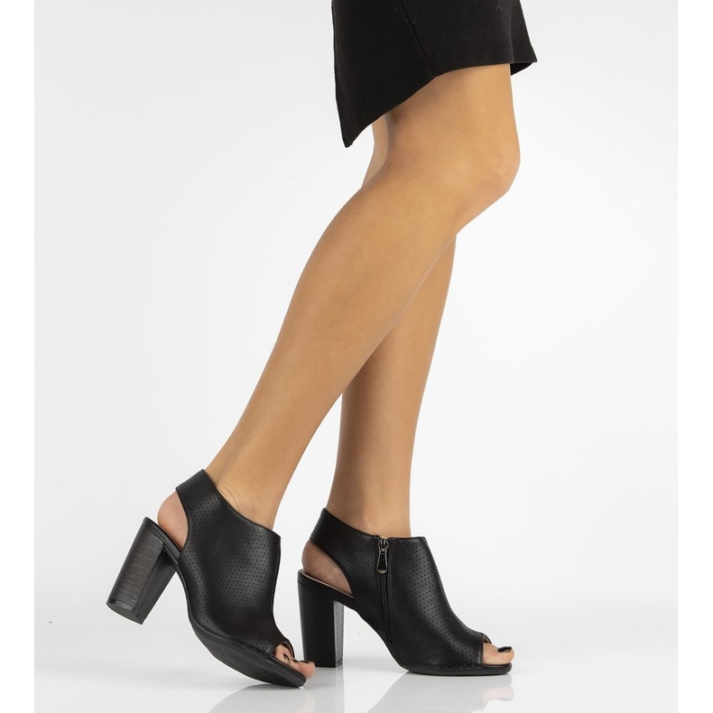 Sandale Filippo DBT44 / 16 Bk negre negru 1 Sandale Filippo DBT44 / 16 Bk negre negru 1