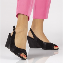 Sandale Filippo DS36 / 16 Bk negre negru 1