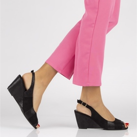 Sandale Filippo DS36 / 16 Bk negre negru 2