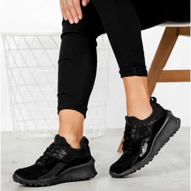 Filippo DP1531 / 20 Bk pantofi negri negru 2