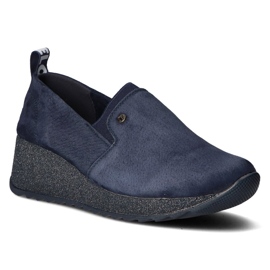 Tenisi din piele Filippo DP1500 / 20 Nv T bleumarin albastru marin 1