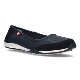Pantofi din piele Filippo DP142 / 21 Nv bleumarin albastru marin 1