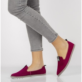 Pantofi din piele Filippo DP081 / 21 Fh visiniu roșu 2 Pantofi din piele Filippo DP081 / 21 Fh visiniu roșu 2