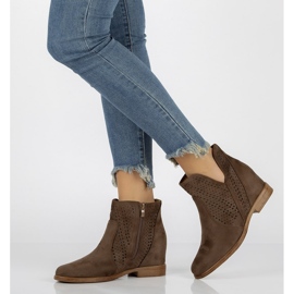 Cizme maro Filippo DBT2070 / 21 Br 1