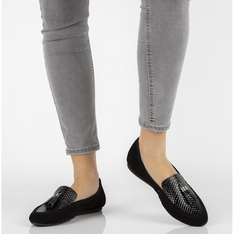 Leather lords Filippo DP2024 / 21 Bk negru 1