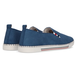 Pantofi piele FILIPPO DP1272 / 21 Bl albastru 6