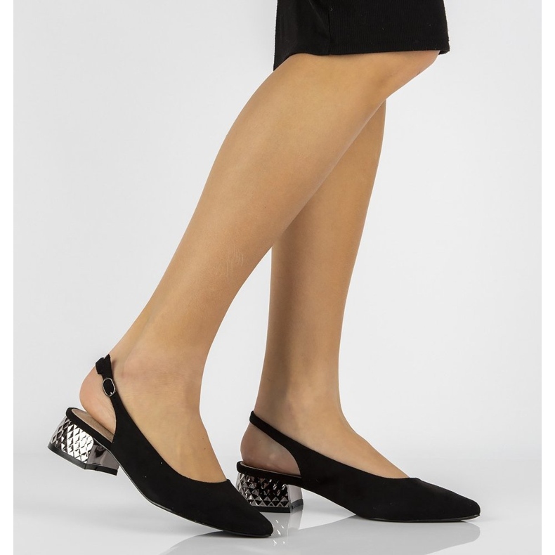 FILIPPO DP2095 / 21 Bk Tocuri înalte negre negru 1