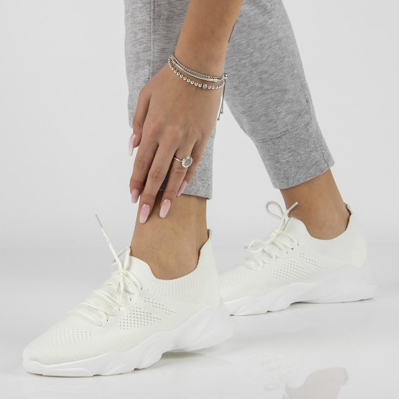 Tenisi dama Filippo DTN2184 / 21 Wh alb 1