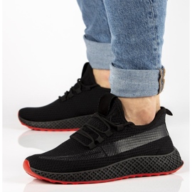 Adidași bărbați Filippo MTN2179 / 21 Bk Rd negri negru 1