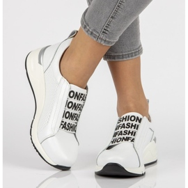 Tenisi din piele Filippo DP2053 / 21 Wh alb 1 Tenisi din piele Filippo DP2053 / 21 Wh alb 1