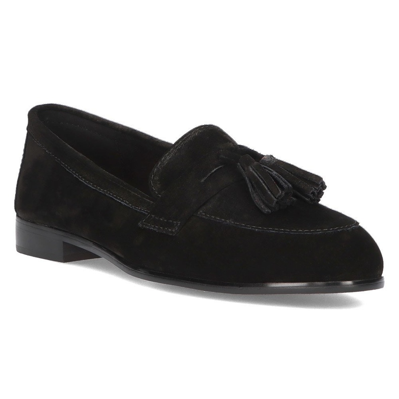 Mocasini din piele Filippo DP2149 / 21 Bk negru 1 Mocasini din piele Filippo DP2149 / 21 Bk negru 1