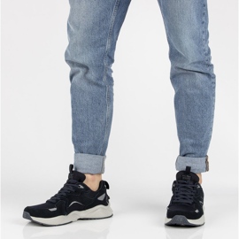 Tenisi din piele Filippo MSP2119 / 21 Nv bleumarin albastru marin 2