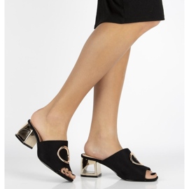 Filippo DK2088 / 21 Bk papuci negri negru 1