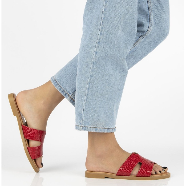 Filippo DK2100 / 21 Rd Papuci roșii roșu 1