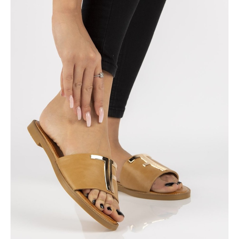 Filippo DK2103 / 21 Be papuci bej 1